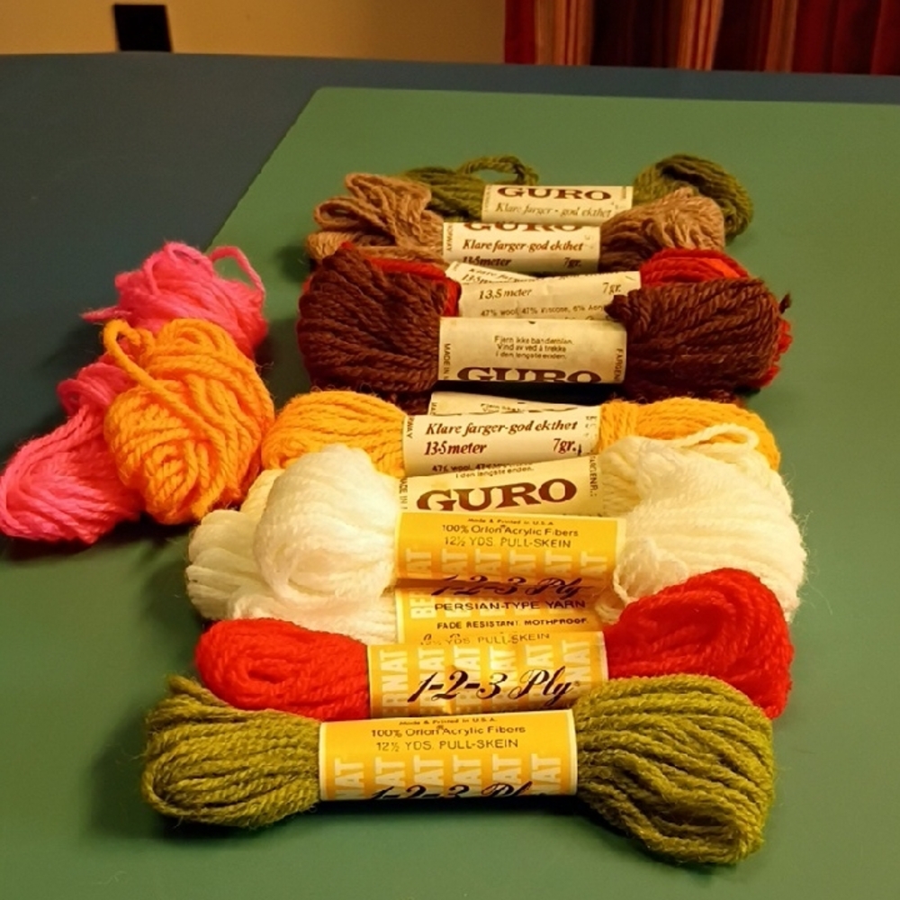 Multi-Color Yarn Set for Arts & Crafts